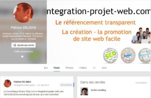 Exemple de compte Google+ I-P-W I-P-W Agence référencement et création Web à Marseille Aix en Provence en télétravail partout en France