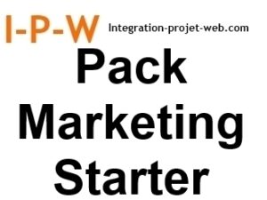 Pack Marketing et Communication Starter I-P-W agence web Marseille Aix en télétravail partout en France