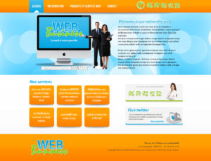 Création de Site Web Business Affaire Graphisme et site I-P-W agence Web Marseille Aix télétravail partout en France